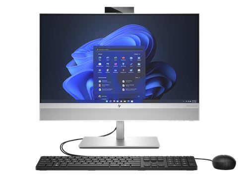 HP A41JGPT, EliteOne 840 G9 AIO, 23.8" FHD Screen (IR-Webcam), Intel i7-14700, 16GB DDR5 RAM, 512GB NVMe SSD, Keyboard+Mouse, Wireless AX+Bluetooth, Windows 11 Pro, 3 Year Onsite Warranty (Replaces 9F2C9PT)
