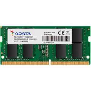 *Price for SOH Only* Adata AD4S32008G22-SGN, SODIMM DDR4, 8GB(1x8GB), 3200MHz, CL22, 1.2V, Limited Lifetime Warranty(Alternative CT8G4SFRA32A)