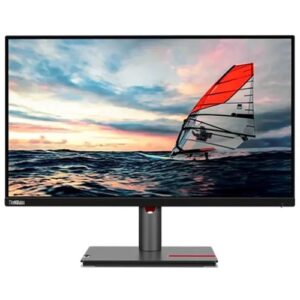 Lenovo 63F4MAR1AU, P25I-30, 24.5", WLED, FHD(1920x1080), IPS, 16:9, 4ms, HDMI, DP, VGA, USB-A(4)/B(1), Pivot, Tilt, Swivel, Height Adjustable, 3 Year Warranty