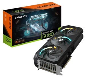 *Limit To 1 Unit* Gigabyte GV-N5080GAMING OC-16GD, Nvidia GeForce RTX™ 5080 GAMING OC, 16GB GDDR7, Core Clock: 2730MHz, Cuda Core: 10752, 1xHDMI, 3xDP, PSU: 850W, PCIe5.0, 3 Year Warranty