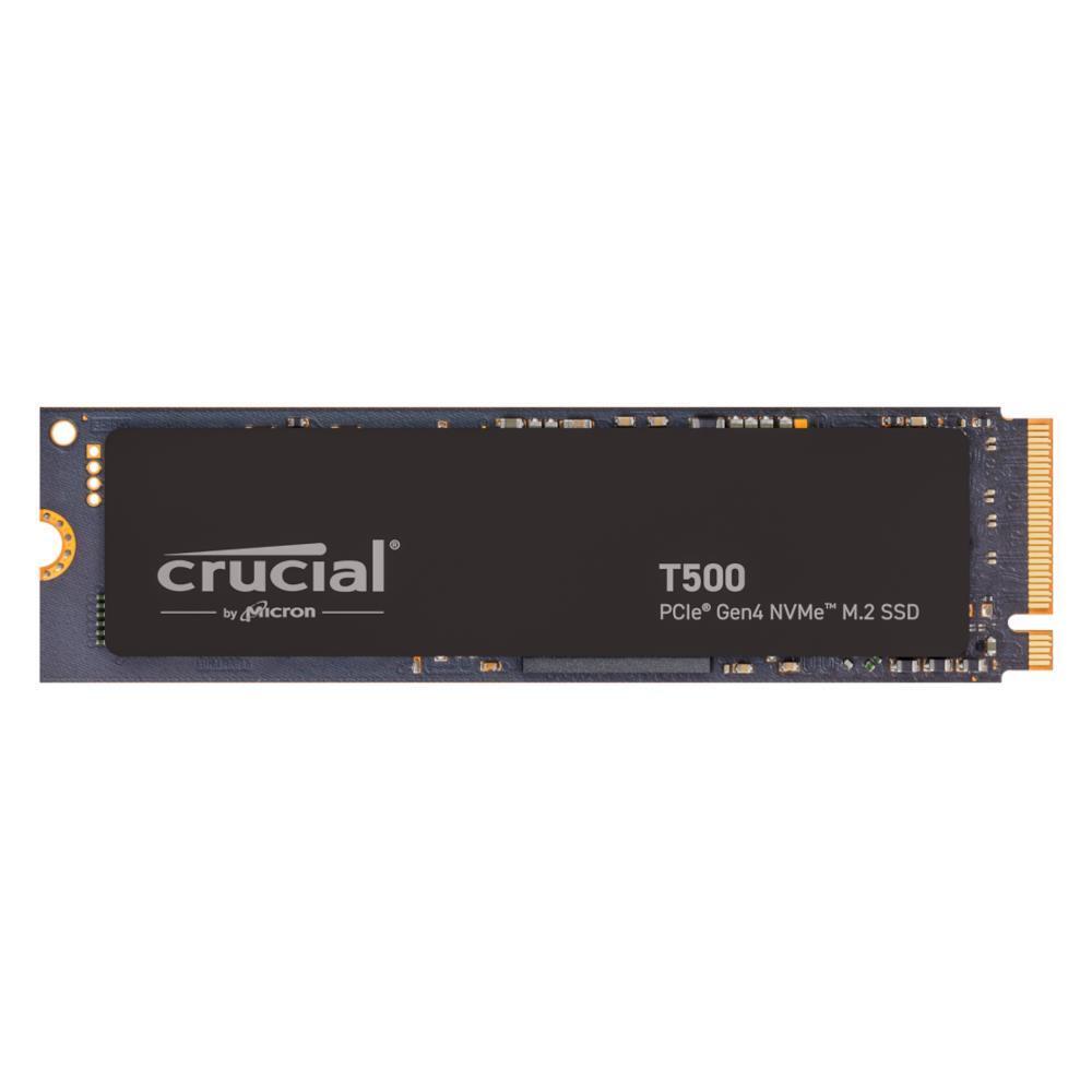 Crucial CT2000T500SSD8, T500, 2TB, M.2 NVMe, PCIe4.0, Read Speed: Up to 7400MB/s, Write Speed: Up to 7000MB/s, 5 Year Warranty