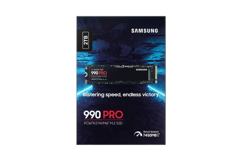 Samsung MZ-V9P2T0BW, 990 Pro, 2TB, M.2 NVMe, PCIe4.0, Read Speed: Up to 7450MB/s, Write Speed: Up to 6900MB/s, 5 Year Warranty - Image 5