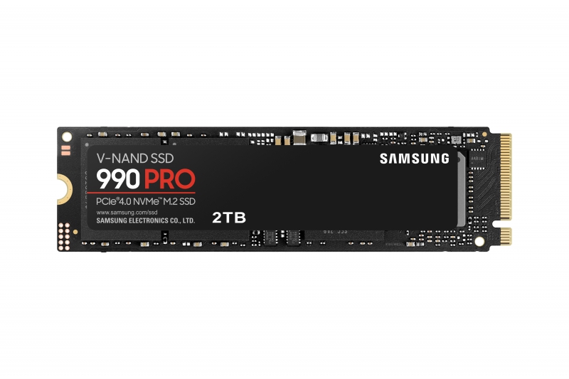 Samsung MZ-V9P2T0BW, 990 Pro, 2TB, M.2 NVMe, PCIe4.0, Read Speed: Up to 7450MB/s, Write Speed: Up to 6900MB/s, 5 Year Warranty