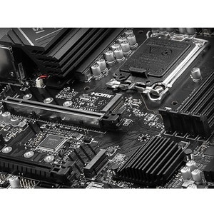 MSI PRO B760M-A WIFI DDR5, Micro-ATX, Intel LGA 1700, 4xDDR5, 2xM.2+4xSATA 6Gb/s, 3xPCIe, RAID, 2xHDMI, 2xDP, GbE LAN, Wireless AX+Bluetooth, 4xUSB3.0, 2xUSB2.0, 3 Year Warranty - Image 8