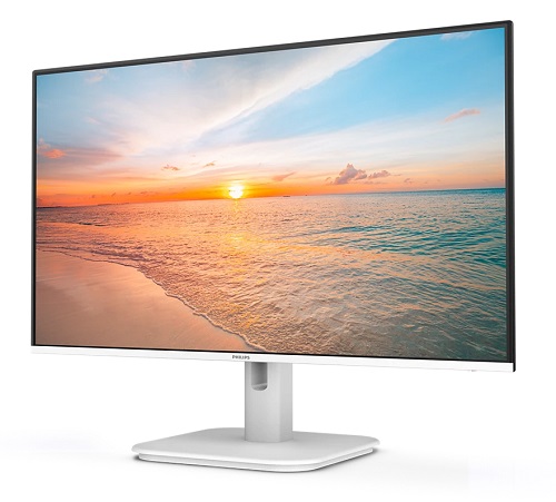 Philips 24E1N1100AW, 23.8" IPS WLED, 1920x1080, 16:9, 4ms, 100Hz, Adaptive Sync, 1xHDMI, 1xVGA, Speakers, VESA, Tilt, White, 3 Year Warranty - Image 2