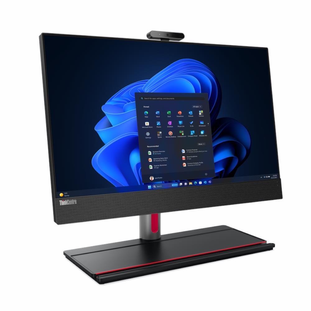 Lenovo 12SH001CAU, ThinkCentre M90a G5 AIO, 23.8" FHD Screen, Intel i7-14700, 16GB DDR5 RAM, 512GB NVMe SSD, Wireless AX+Bluetooth, Windows 11 Pro, Black, 3 Year Onsite Warranty - Image 2