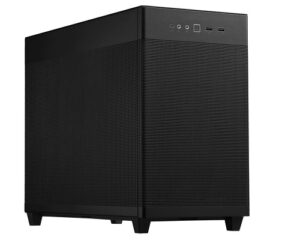 Asus AP201PRIME, Small-Tower, Drive Bays: 3x3.5"/2.5", 1x2.5", Expansion Slot: 4, Motherboard Support: Micro-ATX/Mini-ITX, Pre-Installed Fan: 1x120mm, Black, 2 Year Warranty