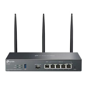 *Sale till 2nd July* TP-Link ER706W, Omada AX3000 VPN Router, 5xGbE Port, 1xGbE SFP Port, OFDMA, MU-MIMO, Wireless AX, 5 Year Warranty