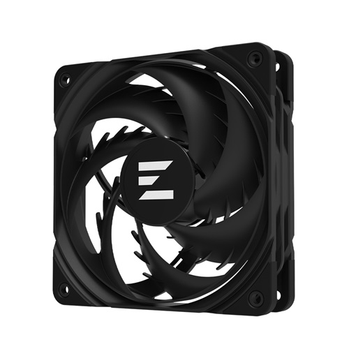Zalman ZM-AF120 BLACK, Size: 120mm, PWM, Airflow: 69.12CFM, Noise: 29.7dBA, 1 Year Warranty - Image 2