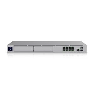 Ubiquiti UDM-PRO-MAX, UniFi Dream Machine Pro Max Cloud Gateway, 8xGbE LAN Port, 1xGbE WAN Port, 2xSFP+ Port, 1x128GB SSD, 2x3.5" Bays, Rack-Mountable, 2 Year Warranty