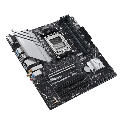 Asus B650M PRIME B650M-A WIFI II-CSM, AMD AM5 Micro-ATX Motherboard 4x DDR5 192GB, 1x PCIe 4.0 x16 slot,2 x M.2 slots, 4 x SATA,Wi-Fi 6 1 x HDMI.1, 3 Year Warranty - Image 2