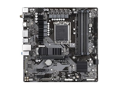 Gigabyte GA-B760M-DS3H-AX-DDR4, Micro-ATX Intel LGA 1700 m-ATX Motherboard, 4x DDR4 ~128GB, 1x PCI-E x16, 1x PCI-E x1, 2x M.2, 4x SATA, 3x USB 3.2, 2x USB 2.0, 3 Year - Image 4