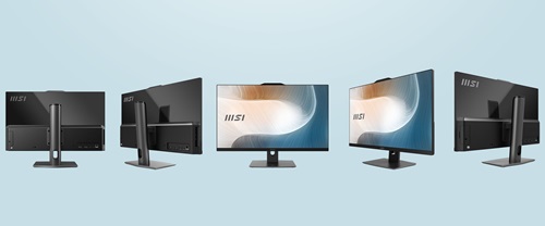 MSI MODERN AM272P 12M-1052AU, AIO, 27", FHD Screen, Intel i5-1235U/D4, 16GB DDR5 RAM, 1TB NVMe SSD, Webcam, Keyboard+Mouse, Wireless AX+Bluetooth, Windows11 Pro, Black, 3 Year Onsite Warranty - Image 2