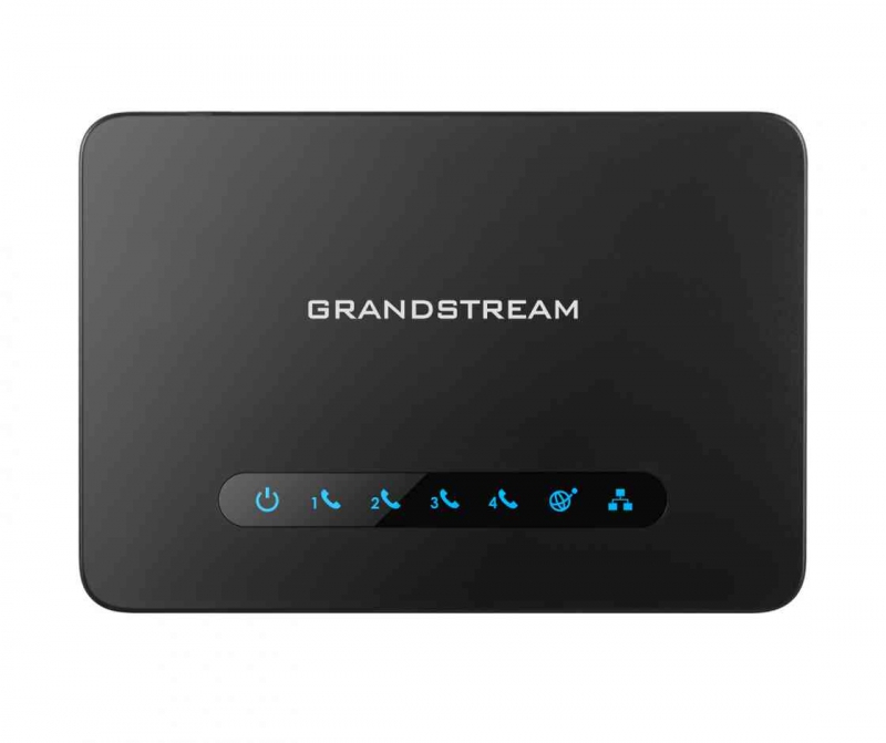 Grandstream HT814, 4 Port FXS ATA, 2x 1Gb Ethernet Ports, NAT Router, Four (4) FXS ports, Two (2) 10/100/1000Mbps RJ45 ports, 1 Year - Image 2