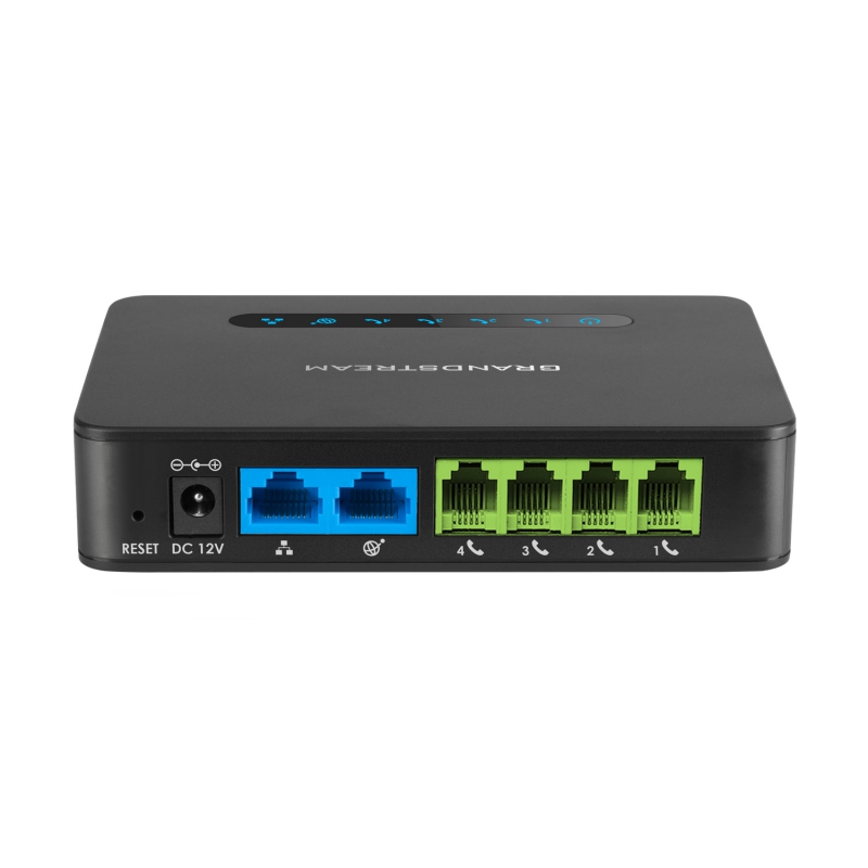 Grandstream HT814, 4 Port FXS ATA, 2x 1Gb Ethernet Ports, NAT Router, Four (4) FXS ports, Two (2) 10/100/1000Mbps RJ45 ports, 1 Year - Image 3