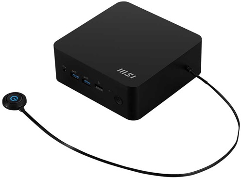 MSI Cubi NUC 1M-001BAU, Barebone, Core 7 150U, Up to DDR5, 2*M.2, 2*HDMI, 2*TBT, 2*LAN, Wifi6, Card Reader, Switch Cable, Black, 3 Year Warranty - Image 5