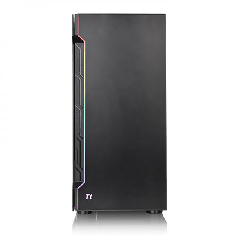 Thermaltake CA-1M3-00M1WN-00, H200, Mid-Tower, Tempered Glass, Drive Bays: 2x3.5" or 3x2.5", Expansion Slot: 7, Motherboard Support: ATX/Mini-ITX/Micro-ATX, Black, 2 Year Warranty - Image 2