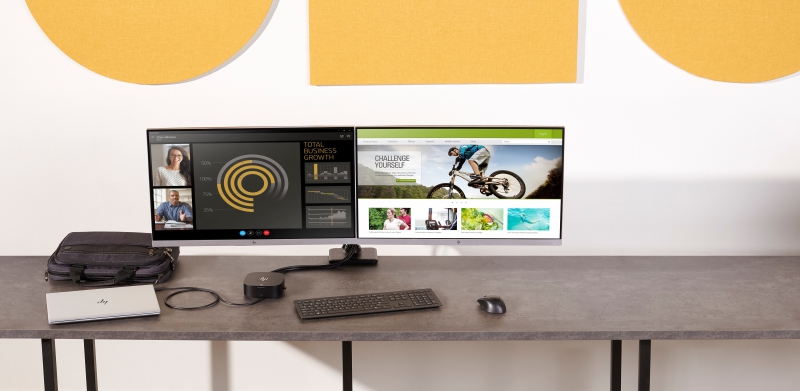 HP 5TW13AA, USB-C/A Universal G2 Dock, 100W, 1xHDMI, 2xDP, 1xRJ-45, USB, Wired, Black, 1 Year Warranty - Image 16