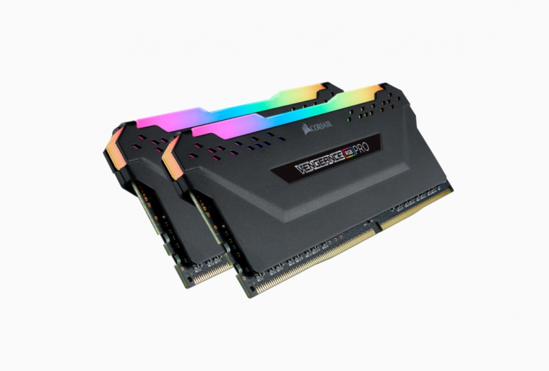 Corsair CMW32GX4M2E3200C16, Vengeance RGB Pro, DDR4 32GB(2X16GB), 3200MHz, CL16, 1.35V, Black, Limited Lifetime Warranty
