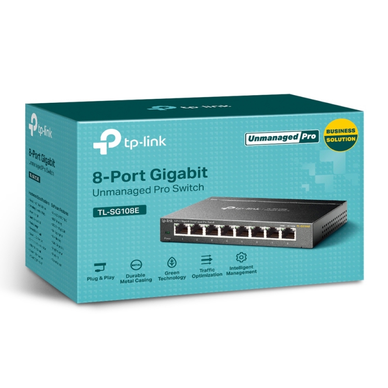 *Sale till 16th MAY* Tp-Link TL-SG108E, 8-Port Gigabit Easy Smart Switch, 3 Years - Image 3