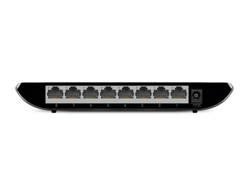 TP-Link TL-SG1008D, 8-port Desktop Gigabit Switch, 8 10/100/1000M RJ45 Ports, Plastic Case, 3 Year Warranty - Image 4