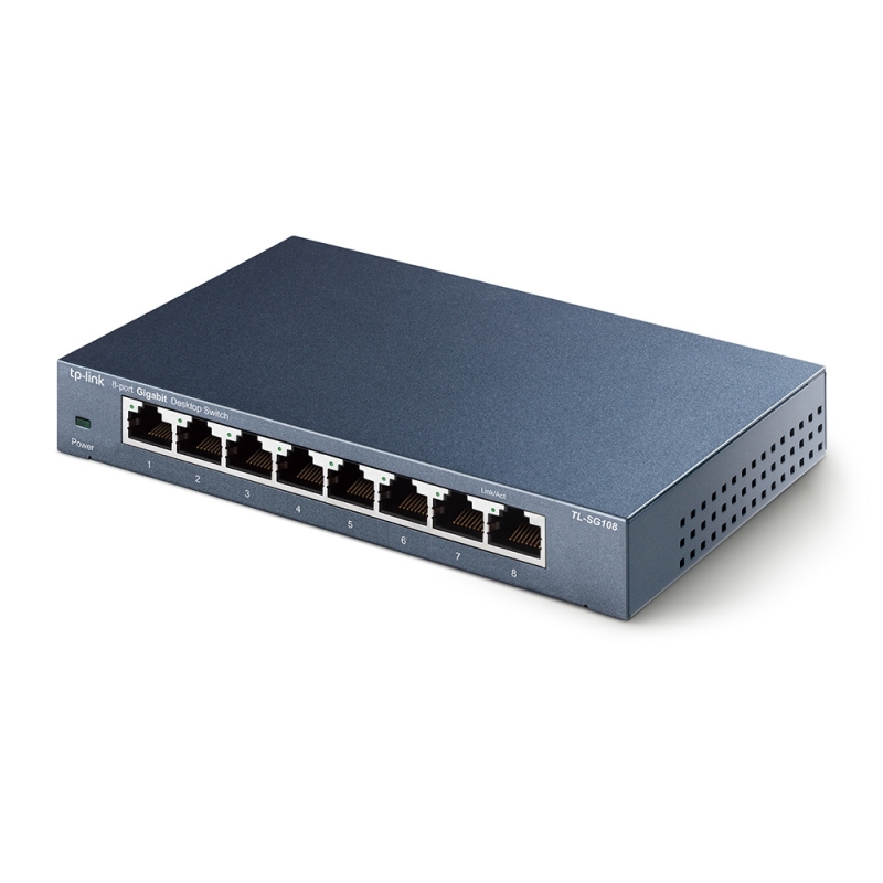 Tp-Link TL-SG108, 8-port Desktop Gigabit Switch, 3 Years - Image 2