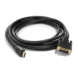 8ware RC-HDMIDVI-2H, High Speed HDMI to DVI-D Cable M/M Black Blister Pack, 2m, 1 Year Warranty
