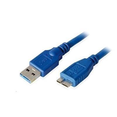8ware UC-3001AUB, USB3.0 A-Male to Micro-USB B-Male, 1m, Blue, 1 Year Warranty
