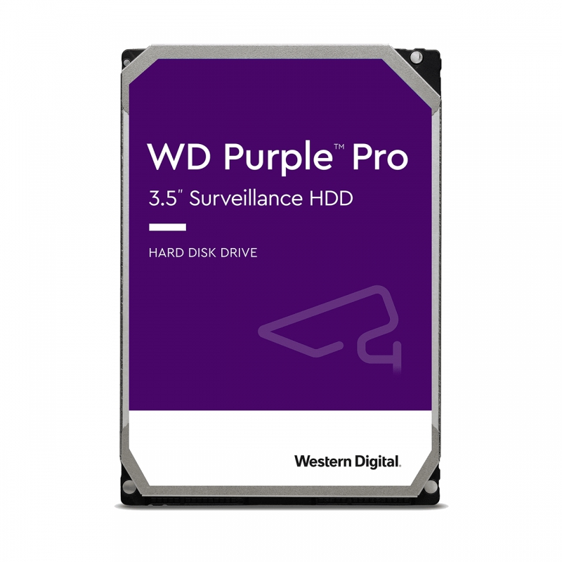 Western Digital WD181PURP, Purple Pro Surveillance, 18TB, 3.5", SATA 6Gb/s, 7200RPM, 512MB Cache, 5 Year Warranty
