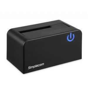 Simplecom SD326, USB3.0 to SATA Hard Drive Docking Station, 1xUSB3.0, 1x 12V/2A Power Adapter, Drive Type: SATA 2.5" or 3.5" HDD/SSD, 1 Year Warranty
