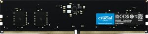 Crucial CT8G48C40U5, DIMM, DDR5 8GB(1x8GB), 4800MHz, CL40, 1.1V, Black, Limited Lifetime Warranty