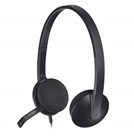 Logitech 981-000477, H340 USB Headset, Internet calls and stereo sound in seconds. Achieve quality audio quickly and easily by plugging in the USB connection, 2 Year Warranty - Image 2
