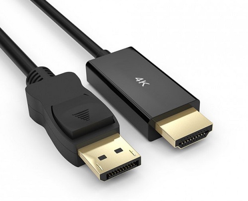 Simplecom DA201 4K DisplayPort to HDMI Cable 2160P Ultra HD 1.8M, 1 Year