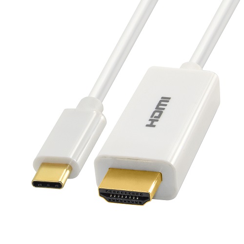 Astrotek AT-CMHD-18, USB-C male to HDMI male cable, white color, gold plating, support 4k, 60Hz, 1 year warranty