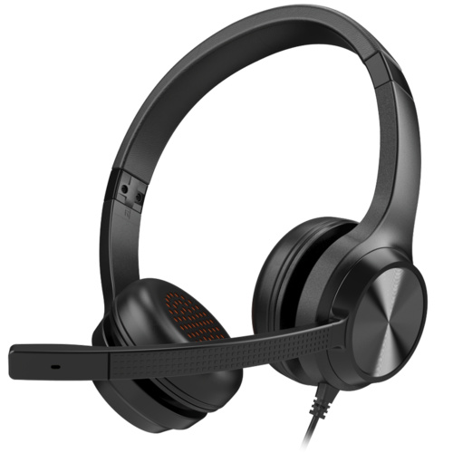 Creative 90048385, Chat USB Headset, Stereo, On-ear, Wired, Cable Length: 2.1m, USB-C, Black, 1 Year Warranty - Image 2
