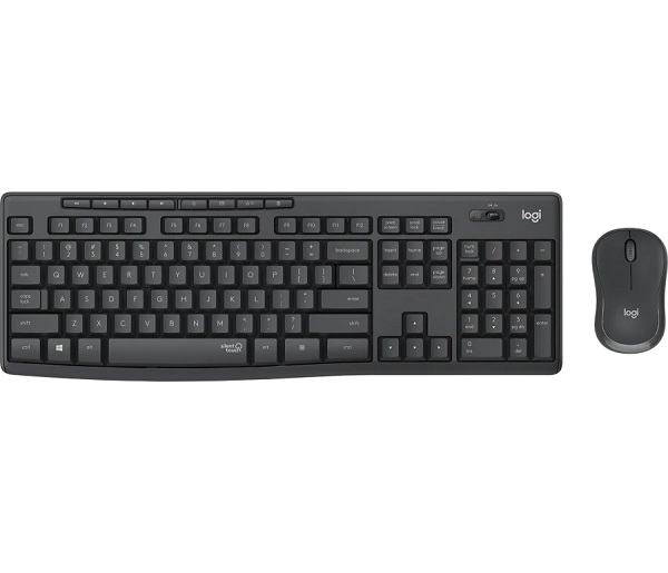 Logitech 920-009814, MK295 Silent Wireless keyboard mouse Combo, Range: 10m 1 Year Warranty