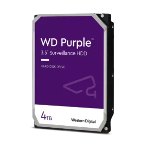 Western Digital WD43PURZ, Purple Surveillance HDD, 4TB, 3.5", SATA 6Gb/s, 5400RPM, 64MB Cache, 3 Year Warranty