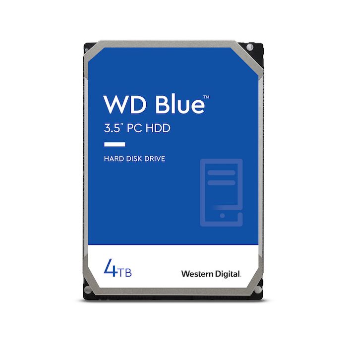 Western Digital WD40EZAX, Blue, 4TB, 3.5", SATA 6Gb/s, 5400RPM, 256MB Cache, 2 Year Warranty