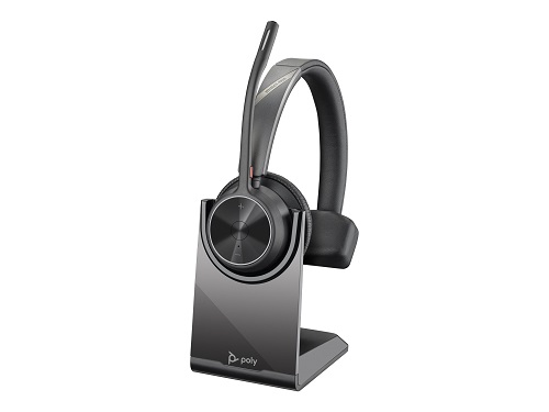 HP/Poly 77Y92AA, Voyager 4310 UC, Bluetooth Mono Headset, Charging Stand, BT700 Dongle, USB-A, 2 Year Warranty (Works with Mobile and PC) - Image 2