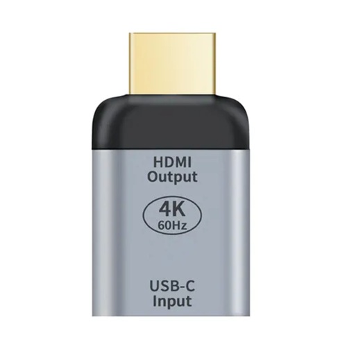 Astrotek AT-HDMIUSBC-MF, USB-C to HDMI Female to Male Adapter support 4K@60Hz Aluminum shell Gold plating for Windows Android Mac OS, 1 Year Warranty