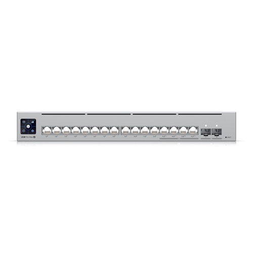 Ubiquiti USW-PRO-MAX-16-POE, UniFi Pro Max Gigabit PoE+ Switch, 4x 2.5Gbe PoE++ Ports, 12x Gigabit PoE+ Ports, 2x SFP+ Ports, Layer 2 Management, 2 Year Warranty