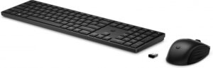 HP 4R009AA, 655 Wireless keyboard and Mouse Combo, Black, 1 Year Warranty