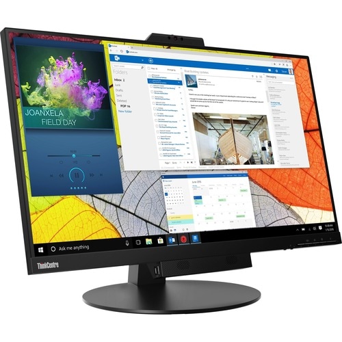 Lenovo 11JHRAR1AU, ThinkCentre TIO27, 27" IPS LED, 2560x1440, 16:9, 4ms, 1xHDMI, 1xDP, USB, Speakers, VESA, Adjustable Height, Tilt, Swivel, Pivot, 3 Year Warranty - Image 3