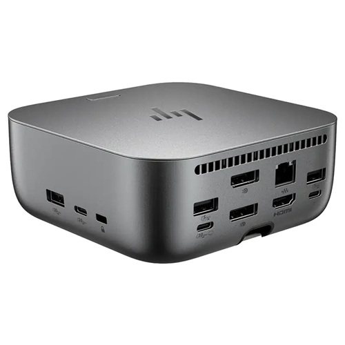 HP 9X481UT, Thunderbolt 4 Ultra G6 Dock, 180W, 1xHDMI, 2xDP, 1xTB4, 3xUSB-C, 3 Year Warranty (Replaces 4J0G4AA) - Image 2