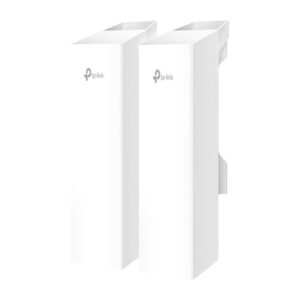 TP-Link EAP215-BRIDGE KIT, Wireless Bridge 5 Indoor/Outdoor Access Point, 3xGbE Ports, MU-MIMO, OMADA, IP65, Wireless AX, Up to 5km Long-Range, 3 Year Warranty