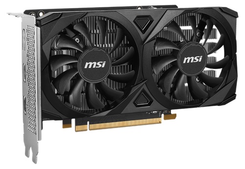 MSI GeForce RTX 3050 VENTUS 2X E 6G OC, Nvidia RTX 3050, 6GB GDDR6, Core Clock: 1492MHz, Cuda Core: 2304, 2xHDMI, 1xDP, PSU: 300W, PCIe4.0, 3 Year Warranty - Image 3