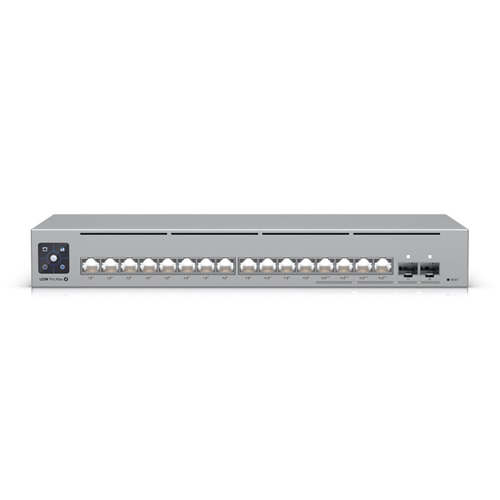 Ubiquiti USW-PRO-MAX-16-POE, UniFi Pro Max Gigabit PoE+ Switch, 4x 2.5Gbe PoE++ Ports, 12x Gigabit PoE+ Ports, 2x SFP+ Ports, Layer 2 Management, 2 Year Warranty - Image 4