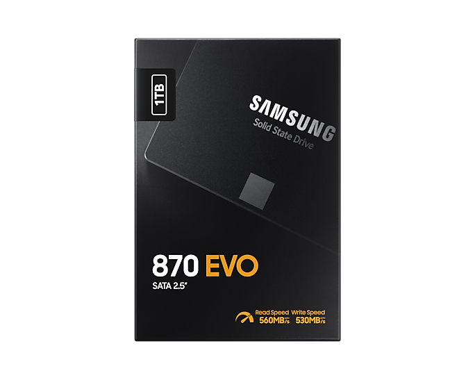 Samsung MZ-77E1T0BW, 870 EVO, 2.5", SATA 6 GB/s, 1TB, Read Speed: 560MB/s, Write Speed: 530MB/s, MTBF: 1.5 Million Hours, 5 Years Warranty - Image 6