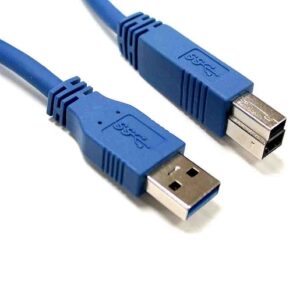8Ware UC-3003AB, USB 3.0 Cable 3m, A to B Male to Male Blue, 1 year Warranty