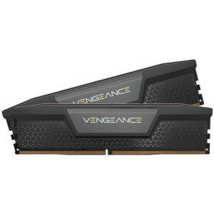 Corsair CMK32GX5M2B6000C30, Vengeance, DIMM DDR5 32GB(2x16GB), 6000MHz, CL30, 1.40V, Black, Limited Lifetime Warranty
